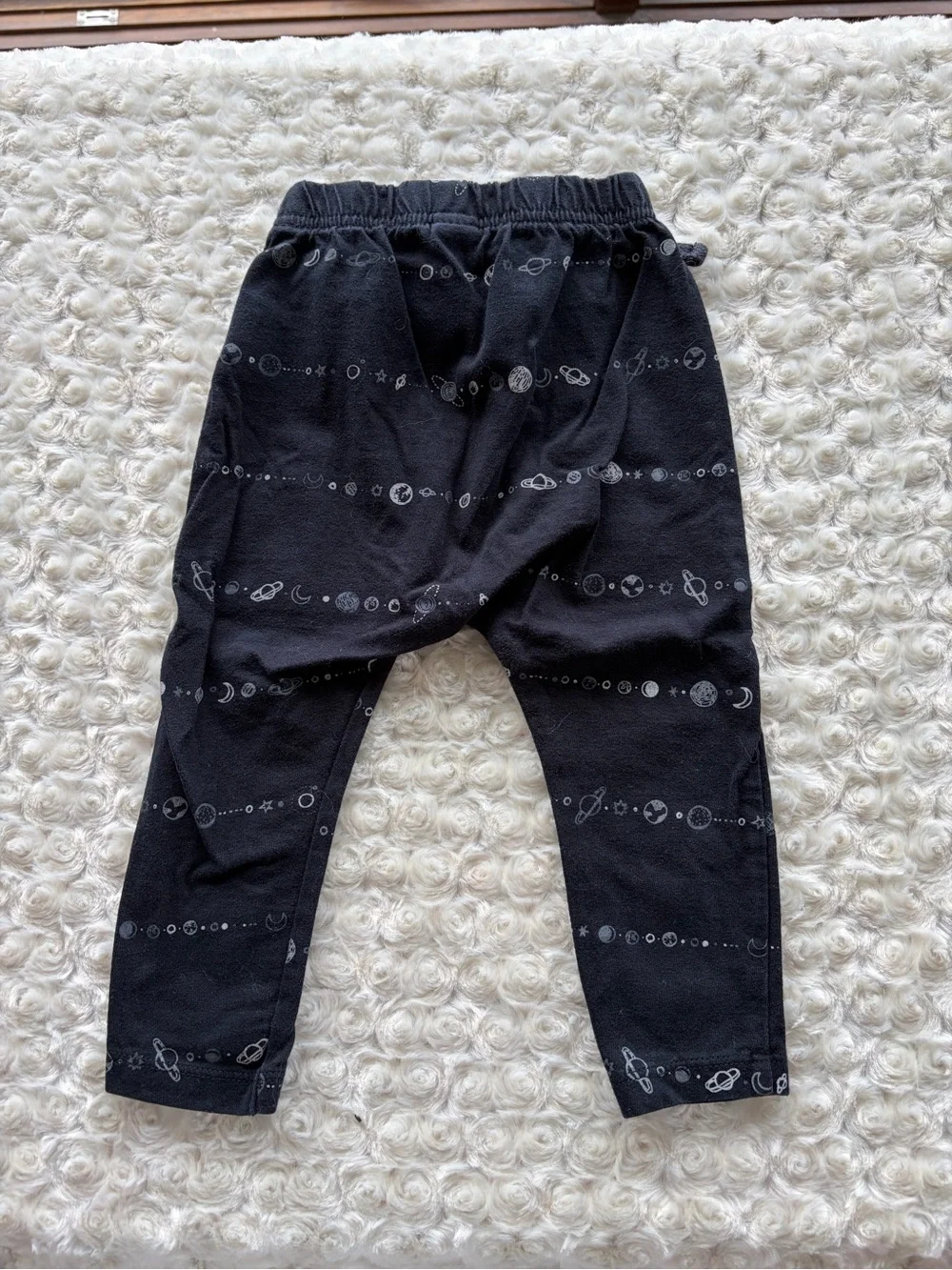 Size 12-18 Months Old Navy Cosmic Print Baby Pants Stars Moons Planets